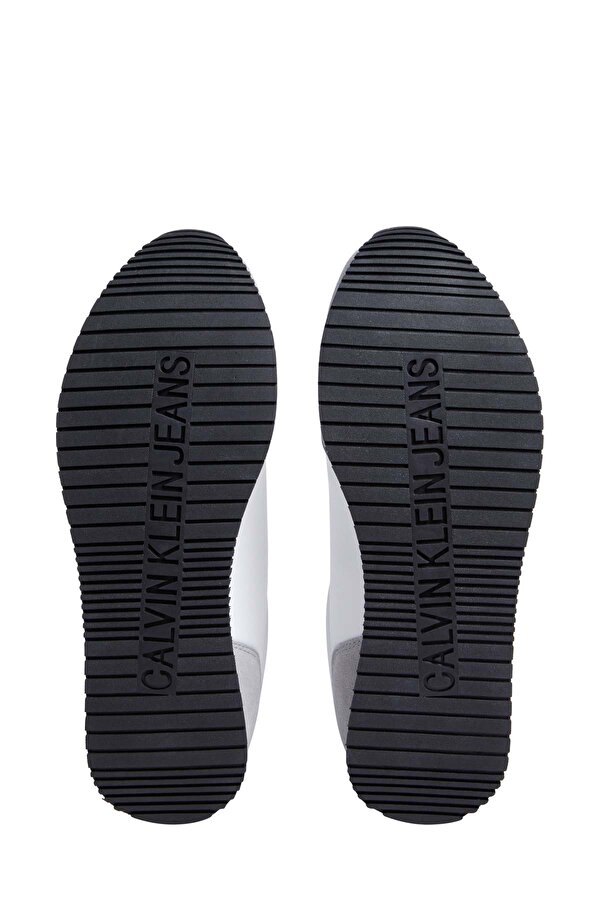 Calvin Klein RETRO RUNNER ICONIC SNK Beyaz Erkek Sneaker