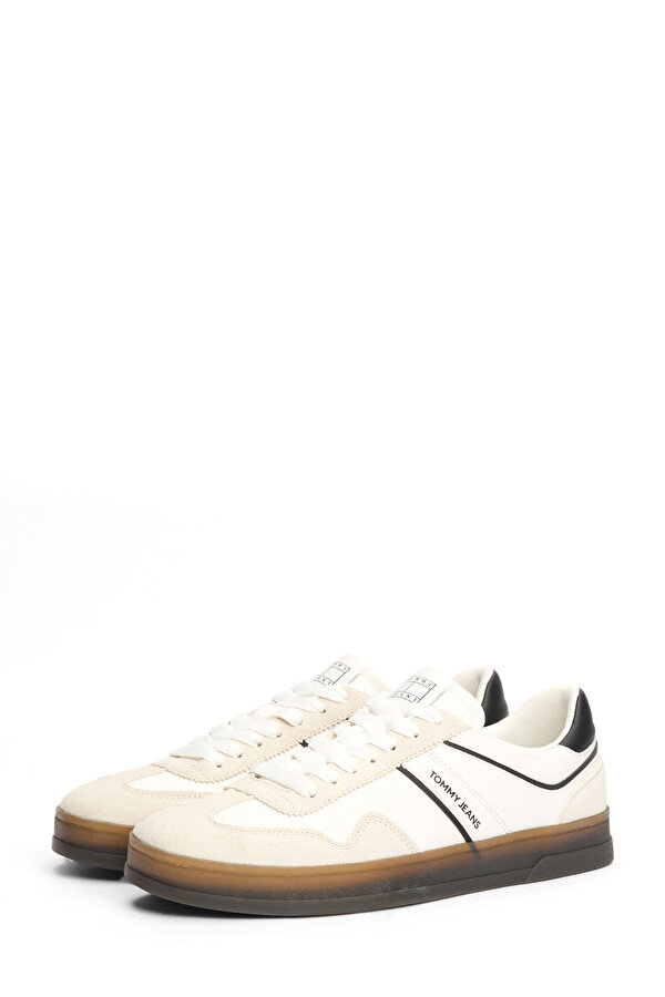 Tommy Hilfiger THE GREENWICH LEATHER Beyaz Erkek Sneaker