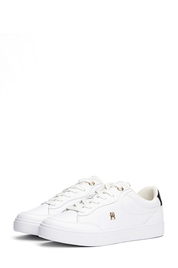 ESSENTIAL CHIC COURT SNAE KIRIK BEYAZ Kadın Sneaker - Görsel 4