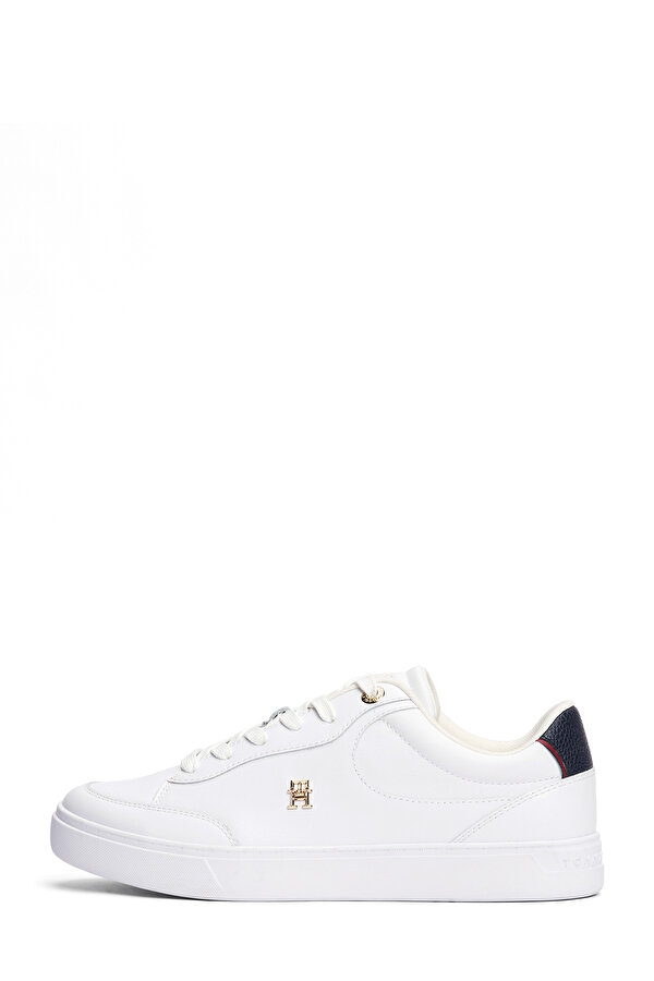 ESSENTIAL CHIC COURT SNAE KIRIK BEYAZ Kadın Sneaker - Görsel 5