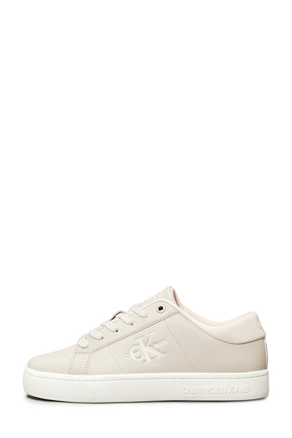 Calvin Klein CLASSIC CUPSOLE LOWLACEUP Krem Kadın Sneaker