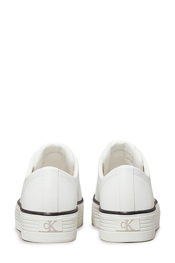 Calvin Klein BOLD VULC FLATF LOW LTH I Beyaz Kadın Sneaker