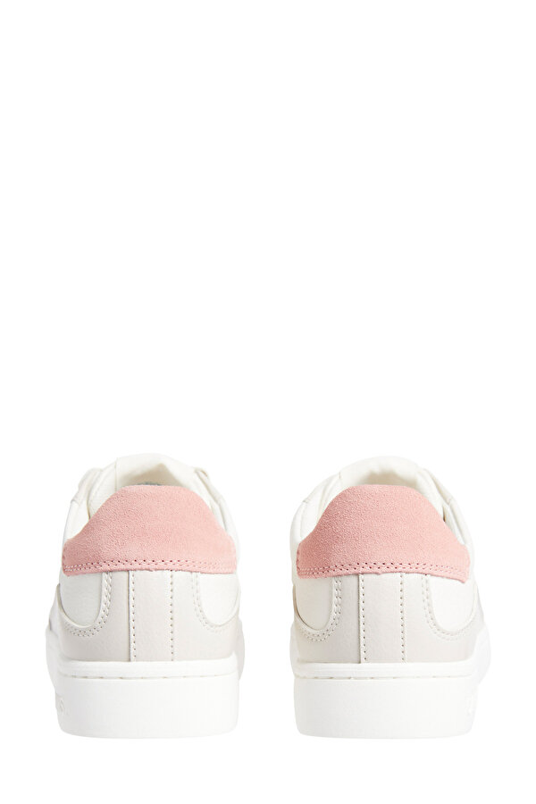 Calvin Klein CLASSIC CUPSOLE LACEUP LO Krem Kadın Sneaker