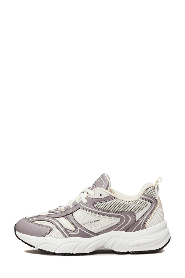 Calvin Klein RETRO TENNIS MESH ML Gri Kadın Sneaker