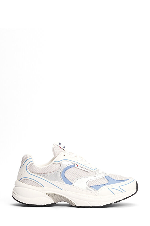 THE CONEY METALLIC Beyaz Kadın Sneaker - Görsel 2