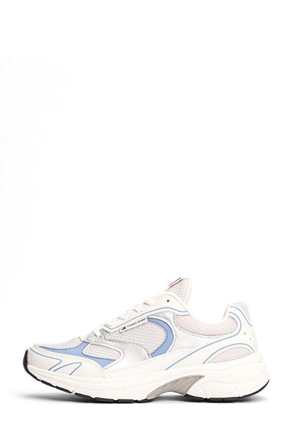 THE CONEY METALLIC Beyaz Kadın Sneaker - Görsel 4