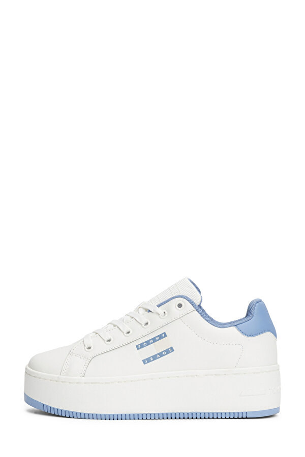 Tommy Hilfiger TJW FLATFORM ESS Mavi Kadın Sneaker