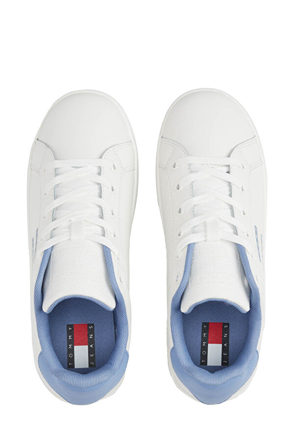 Tommy Hilfiger TJW FLATFORM ESS Mavi Kadın Sneaker