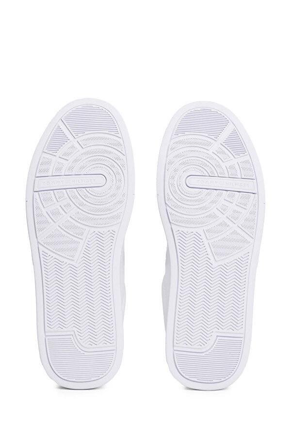 TH COURT LTH DETAIL ESS Beyaz Erkek Sneaker - Görsel 7