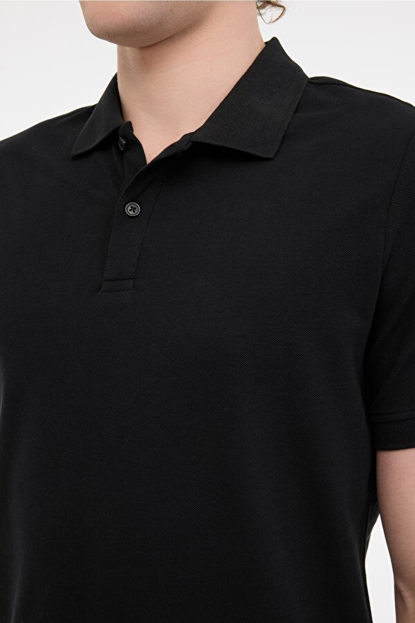 Kinetix MB PAM 12SN328 5FX Siyah Erkek Kısa Kol T-Shirt