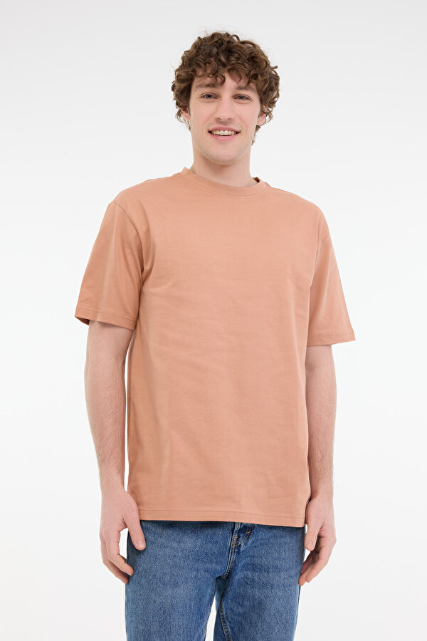 Only&Sons ONSFRED LIFE RLX SS TEE N Kahverengi Erkek Kısa Kol T-Shirt