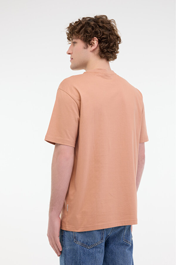 Only&Sons ONSFRED LIFE RLX SS TEE N Kahverengi Erkek Kısa Kol T-Shirt