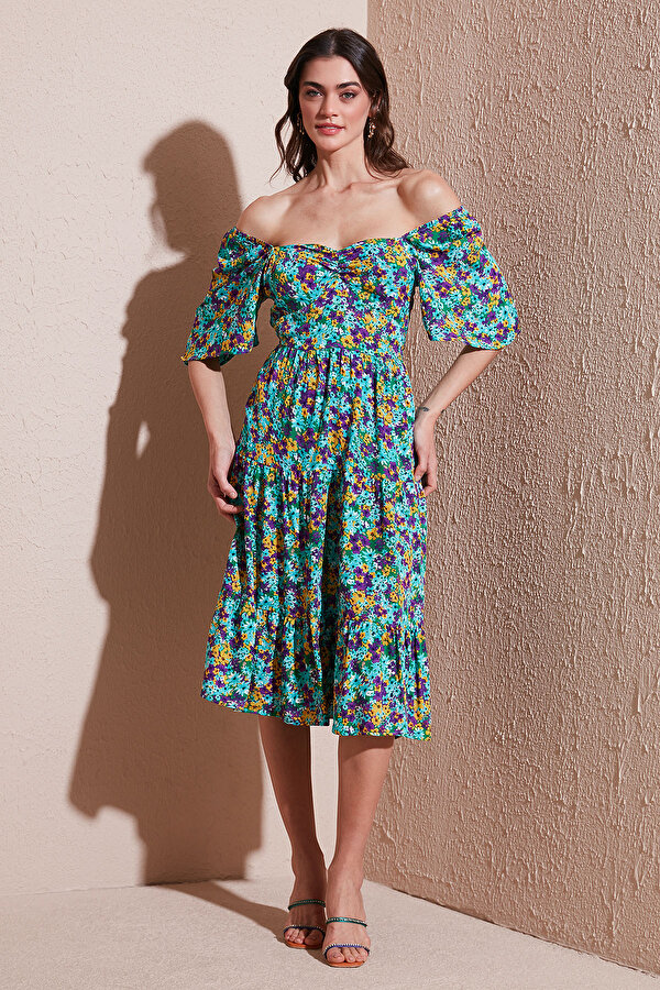 Lela Bayan Elbise 67810557 YEŞİL