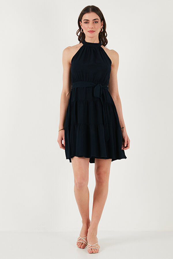 Lela Bayan Elbise 6772041 LACİVERT