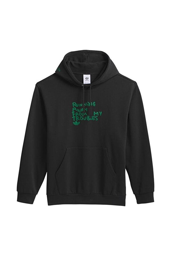 adidas Siyah Erkek Sweatshirt SHMOO G HOODIE JC7656
