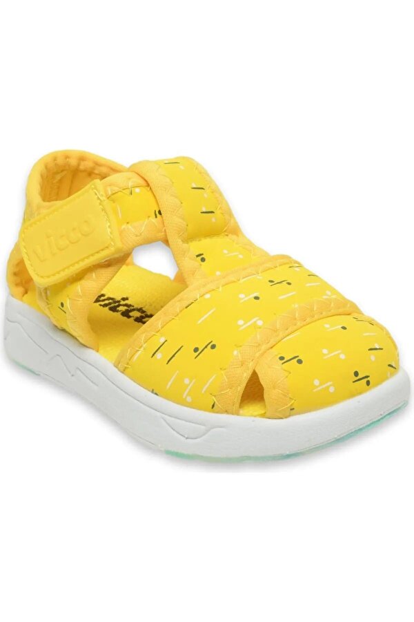 VICCO 332.P24Y.306 Bumba III Sarı Phylon Çocuk Sandalet