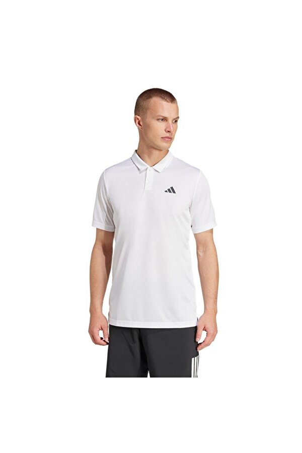 adidas Erkek  Beyaz  POLO T-SHIRT CLIMA POLO JD8643