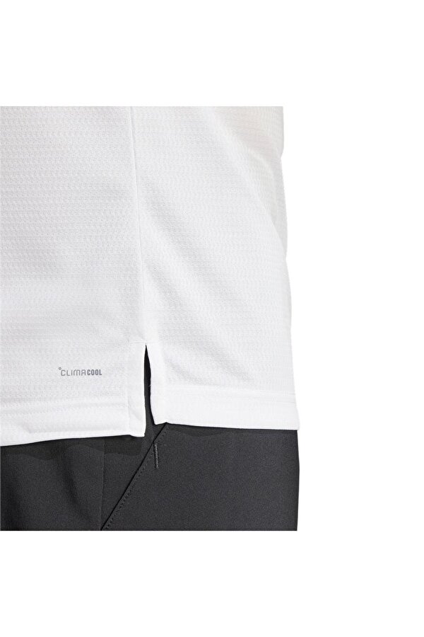 adidas Erkek  Beyaz  POLO T-SHIRT CLIMA POLO JD8643