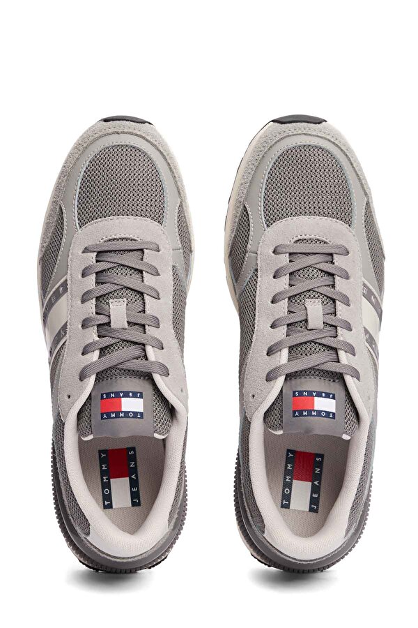 Tommy Hilfiger TJM TECHNICAL RUNNER ESS Gri Erkek Sneaker