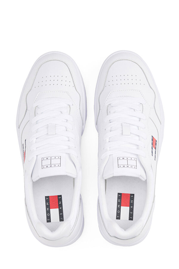 (NEW)TJM CUPSOLE LEATHER Beyaz Erkek Sneaker - Görsel 6