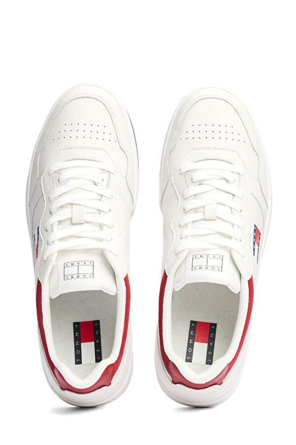 Tommy Hilfiger THE BROOKLYN LEATHER ESS Pembe Erkek Sneaker