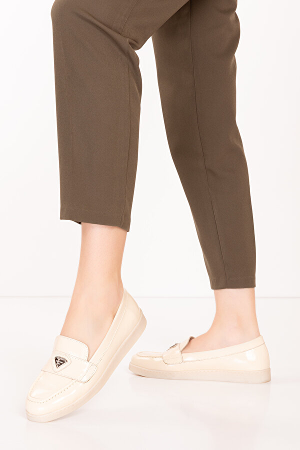 Gondol Kundura Gondol Kadın Hakiki Deri Günlük Şık Loafer anl.3200