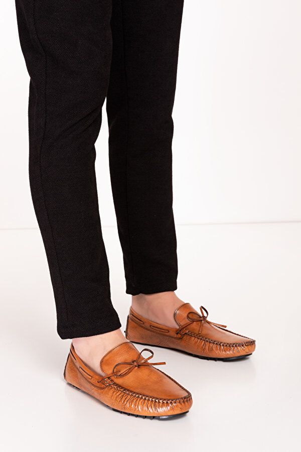 Gondol Kundura Gondol Erkek Hakiki Deri Hafif Taban Loafer Ayakkabı tx.14021