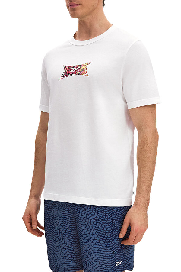 Reebok Gs Hype Tee Белый Мужчина Футболка
