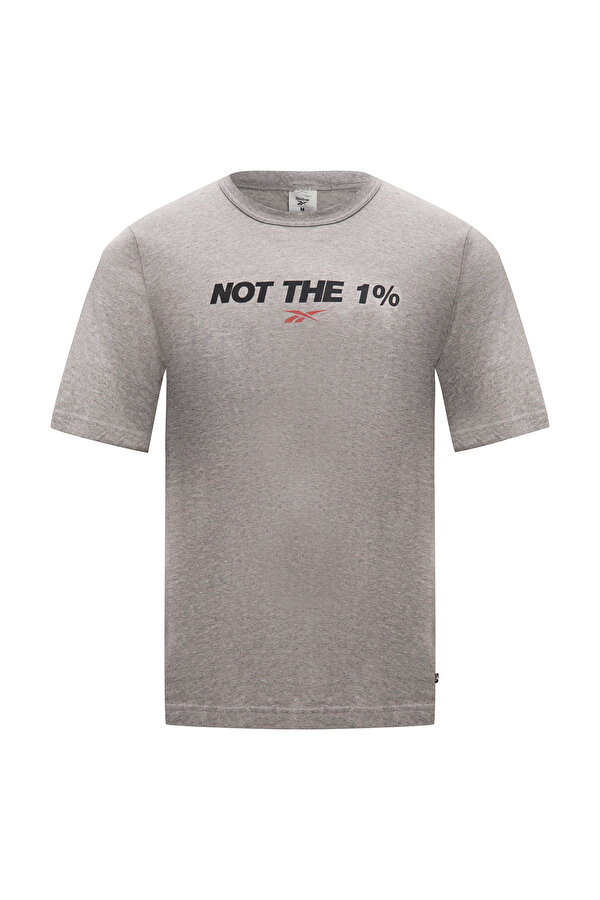 Reebok Gs Basketball Not 1% Tee Серый 014 Мужчина Футболка