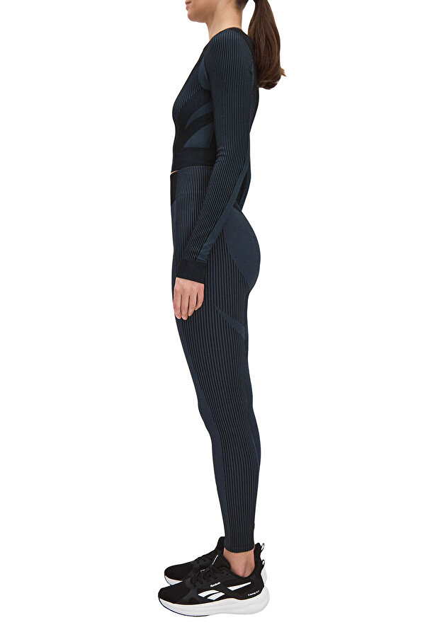 Reebok RBK LAB LS SEAMLESS CROP BLACK Woman 064