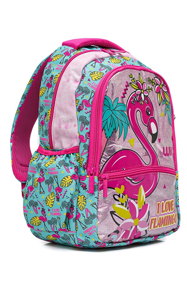 Wia Palm Flamingo Kız Çocuk Okul Seti