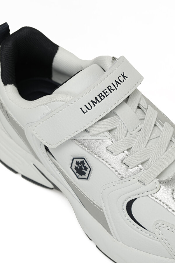 Lumberjack Lumberjack POL PU JR 5PR Beyaz Erkek Çocuk Spor Ayakkabı Sneaker | Instreet Beyaz - 8. görsel