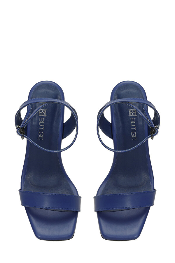 Butigo 25S-006 5FX Saks Kadın Topuklu Sandalet