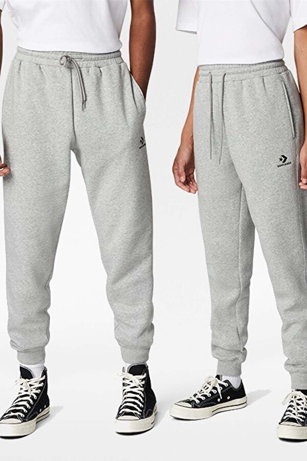 Converse STANDARD FIT STAR CHEV EM GRI Erkek Eşofman Altı
