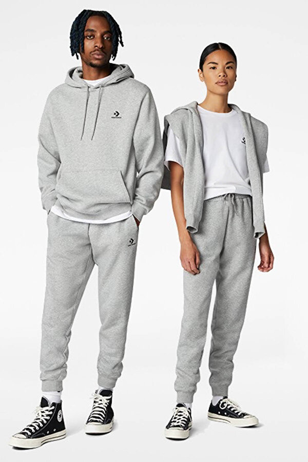 Converse STANDARD FIT STAR CHEV EM GRI Erkek Eşofman Altı