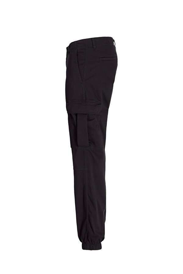 Jack & Jones JPSTKANE JONNIE CUFFED CA Siyah Erkek Pantolon