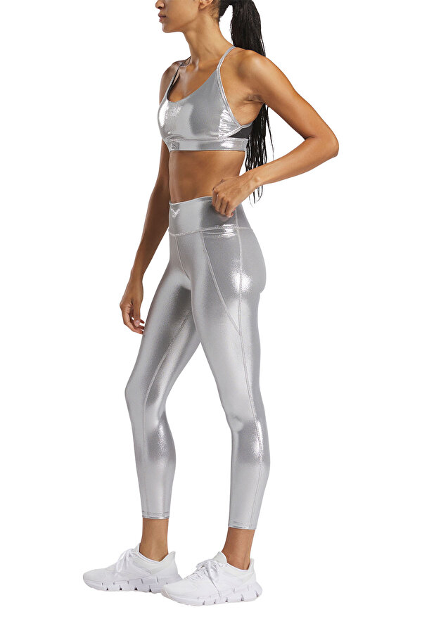 REEBOK Clothing Reebok Lux Chrome Hr Tight Серый 027