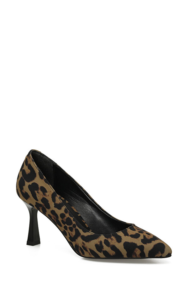 Butigo 25S-005 5FX Leopar Kadın Topuklu Ayakkabı