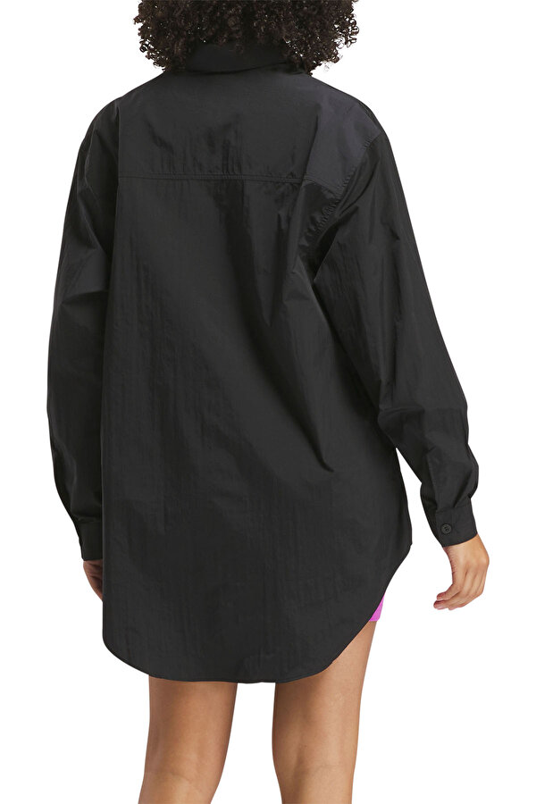 Reebok Studio Style Button Down Черный Женщина Рубашка