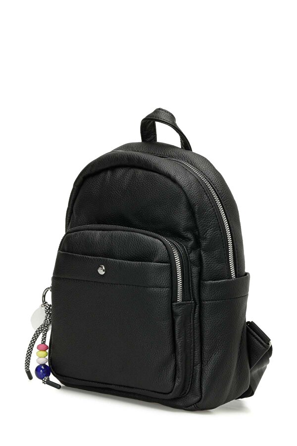 Butigo NTRL YKM CKGZ SRT 5FX Siyah Kadın Sırt Çantası