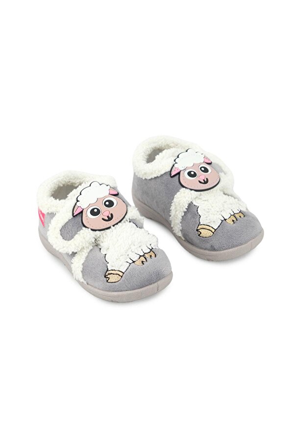 GEZER Unisex Çocuk Bebe Cırtlı Ayarlanabilir Günlük Okul Kreş Panduf Ayakkabı