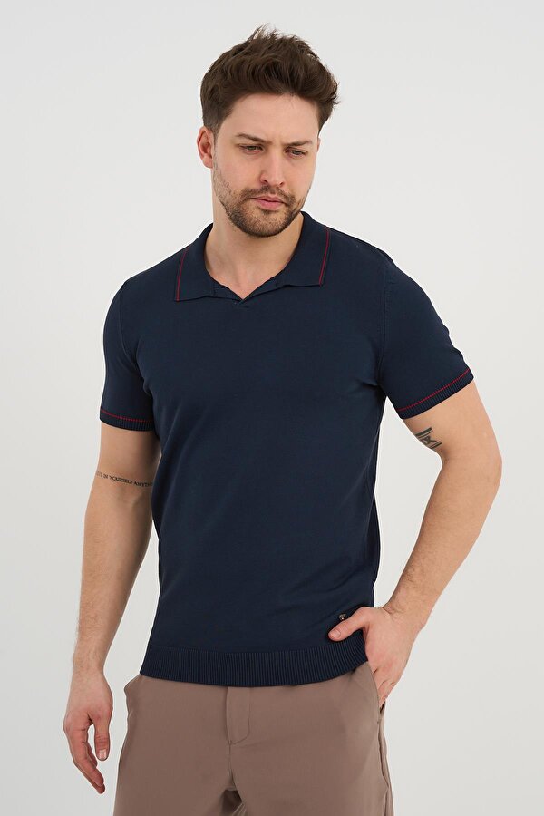 Alexander Gardi ALEXANDERGARDI Resort Yaka Triko T-shirt