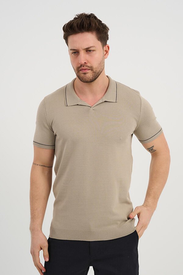 Alexander Gardi ALEXANDERGARDI Resort Yaka Triko T-shirt
