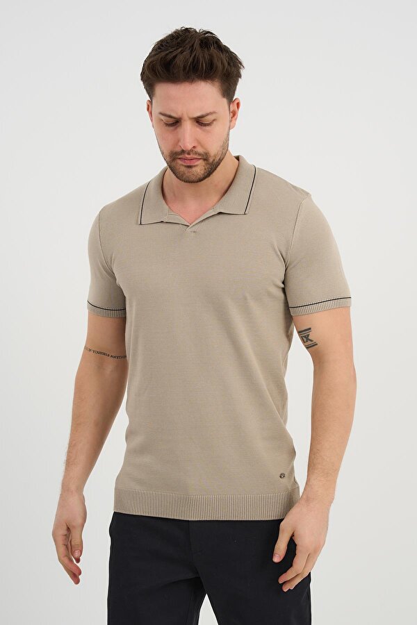 Alexander Gardi ALEXANDERGARDI Resort Yaka Triko T-shirt