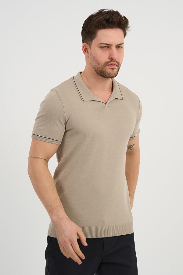 Alexander Gardi ALEXANDERGARDI Resort Yaka Triko T-shirt