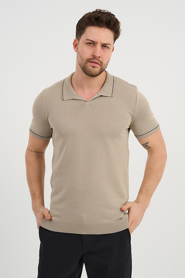 Alexander Gardi ALEXANDERGARDI Resort Yaka Triko T-shirt