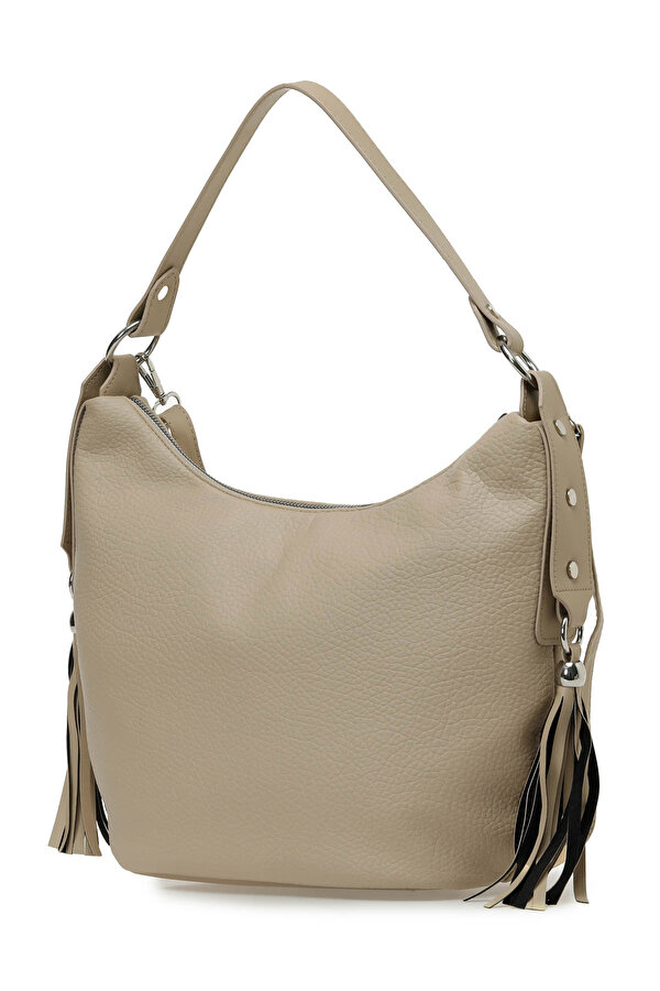 Polaris NTRL PUSKUL DTY OMZ 5FX Vizon Kadın Omuz Çantası