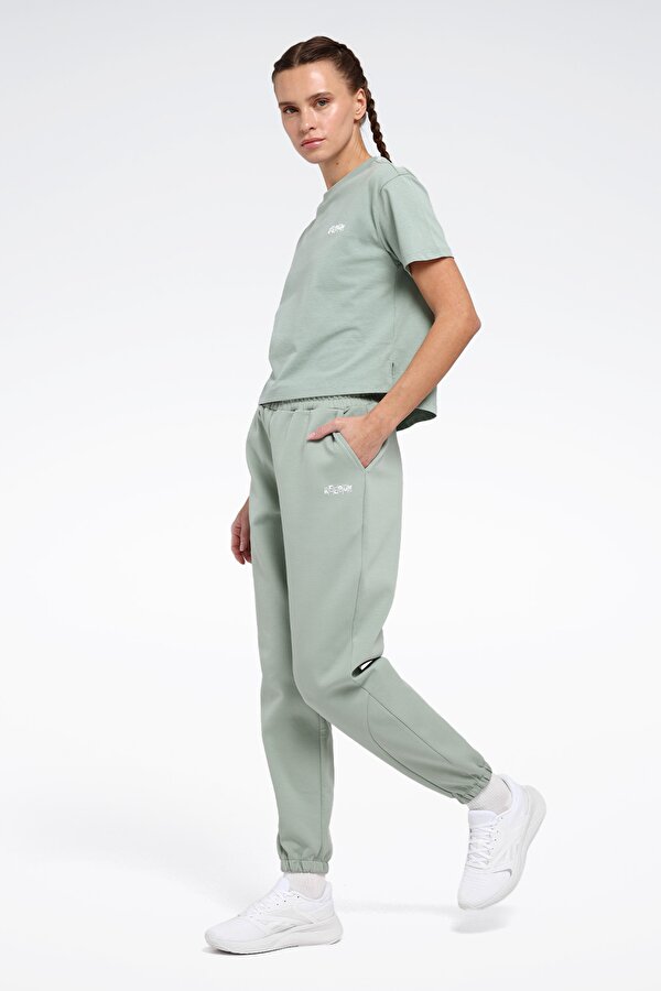 Reebok RUNA JOGGER Yeşil Kadın Eşofman Altı