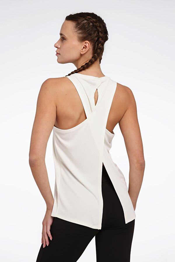 Reebok RELA TANK Ekru Kadın Atlet