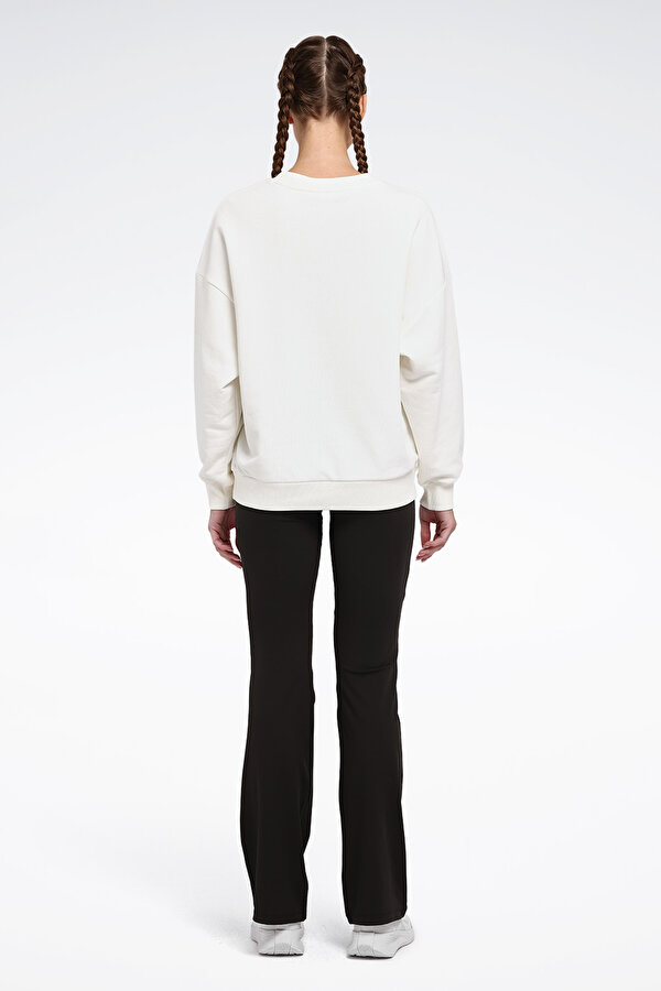 Reebok NEW ID REG CREW Ekru Kadın Sweatshirt